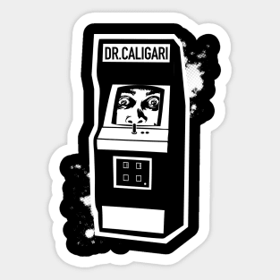 Caligari Arcade Cabinet Sticker